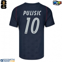 Moški Nogometni dresi Združene države Christian Pulisic #10 Gostujoči SP 2026 Kratek Rokav